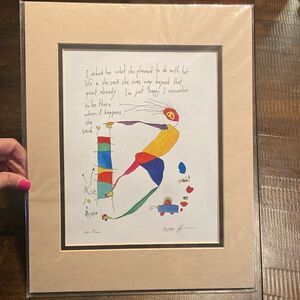 Story People Art for real people by Brian Andreas 11x14 matted